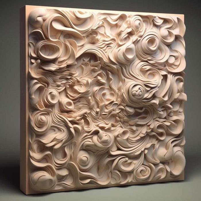 نموذج ثلاثي الأبعاد لآلة CNC 3D Art 